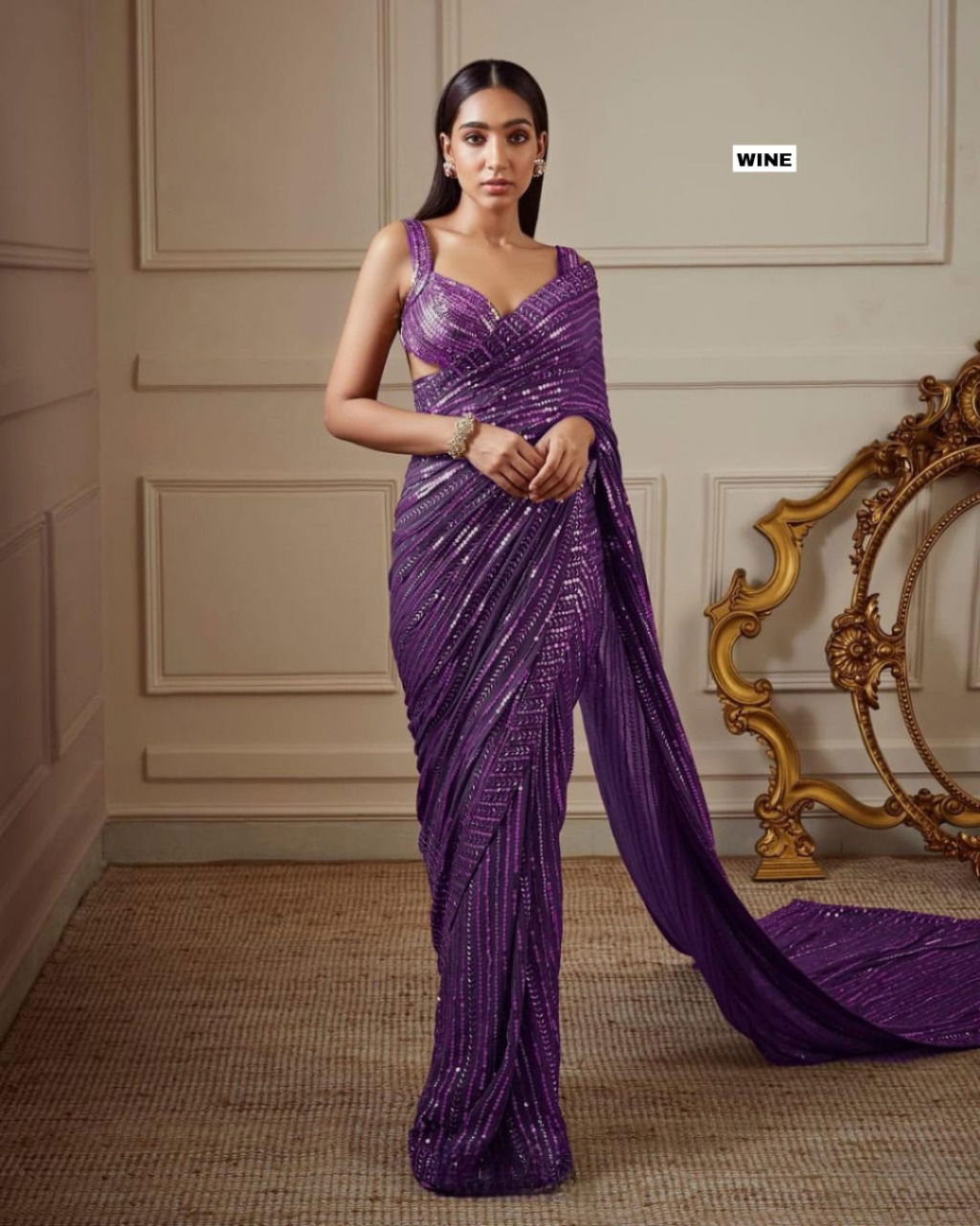 323 Beautiful Party Wear Wholesale Georgette Saree Collection
